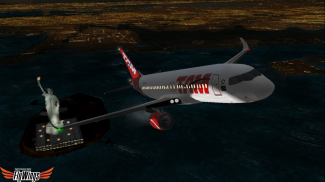 Flight Simulator Night NY Free screenshot 13