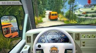 Offroad School Van Driving: Minibus Simulator 2019 screenshot 8