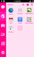 SL Bubbly Pink Theme screenshot 0