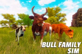 Bull Family Simulator: WildCraft screenshot 0