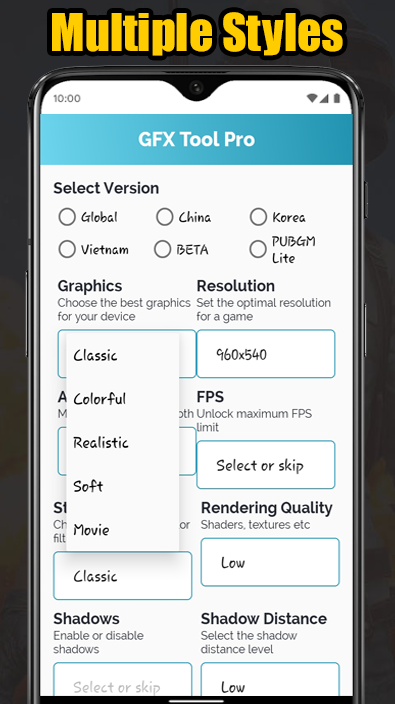 GFX Tool Pro 🔧 - No Glitch & No Lag & No Ban - APK Download for Android