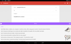 Read&Write for Android screenshot 1