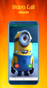 call, chat minion video call simulation screenshot 1
