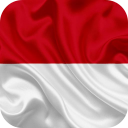 Flag of Indonesia Wallpaper Icon