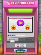 虚拟ATM模拟器银行收银员免费儿童游戏 screenshot 3
