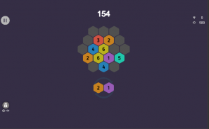 Hexa Puzzle Create 7 screenshot 1