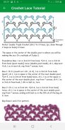 Crochet Patterns Lace Tutorial screenshot 0