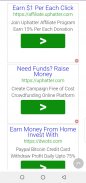 Uphatter fundraising app screenshot 0