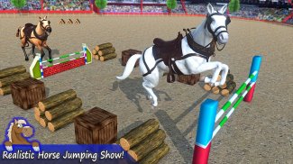 Real Horse World Jumping Game screenshot 2