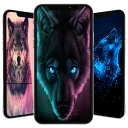 Galaxy Wild Wolf Hintergrundbilder Icon