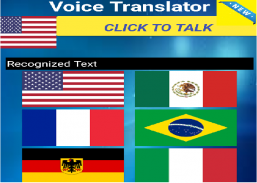 ENGLISH VOICE TRANSLATOR TO OTHER LANGUAGES screenshot 0