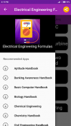 Electrical Engineering Formula screenshot 3