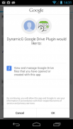 DynamicG Google Drive Plugin screenshot 1