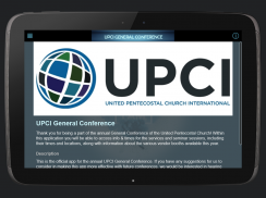 UPCI General Conference screenshot 0