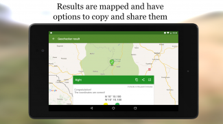 Geochecker - verify geocache coordinates on the go screenshot 0