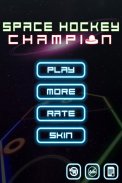 Neon Space Hockey Champion screenshot 0