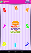 Alphabets - Kids Memory Game screenshot 3