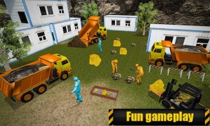 Gold Mine Construction Zone 3D screenshot 2