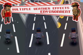 Blocky Highway Run screenshot 3