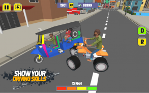 ATV QuadBike Driver Crazy Town screenshot 15