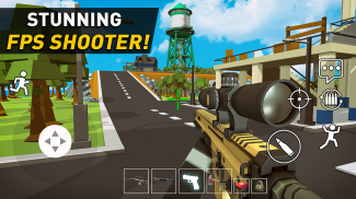 Zon Bahaya Pixel: Penembak FPS screenshot 9