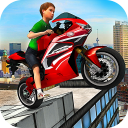 Дети Мотоцикл Stunt Rider 3D Icon