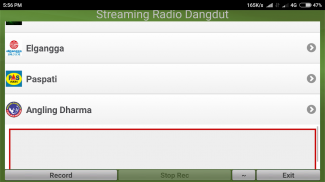 Radio Dangdut + Rock Indonesia screenshot 5