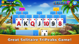 Üç tepe solitaire oyunu screenshot 3