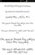 Fonts Hand Message Maker screenshot 3