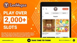 LeoVegas: Online Casino Slots screenshot 12