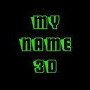 My Name 3D Live Wallpaper Icon