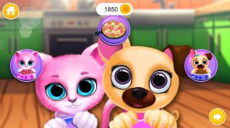 Kiki & Fifi Pet Friends - Virtual Cat & Dog Care screenshot 1