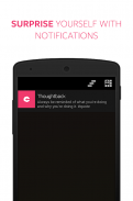 Thoughtback screenshot 2