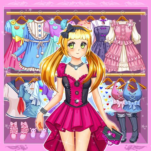 Moda de Anime Meninas - Jogo de Vestir e Maquiar::Appstore for  Android