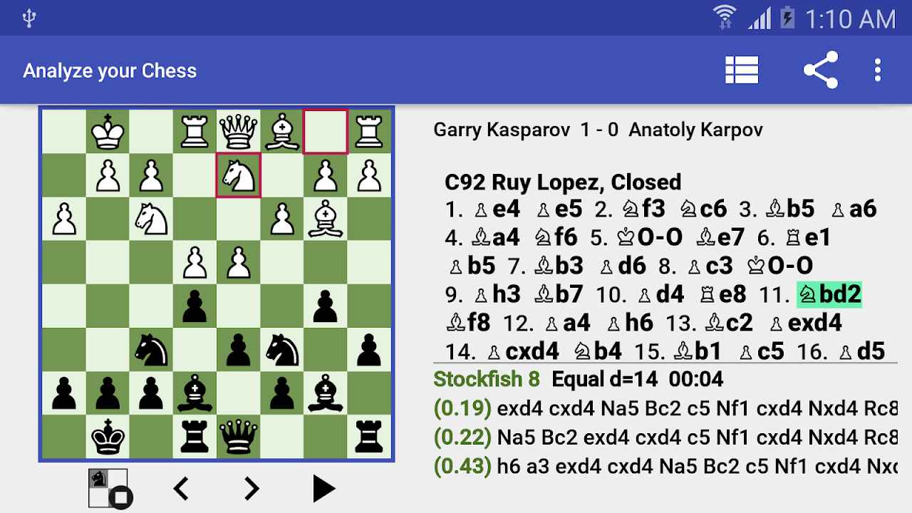 Analyze your Chess Pro - PGN Viewer - Free download and software reviews -  CNET Download