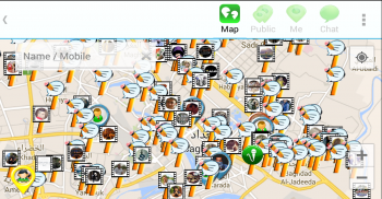 MapChat screenshot 1