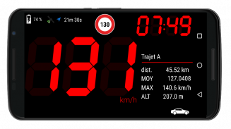 Speedometer GPS dashboard Car Map & Dashcam screenshot 6