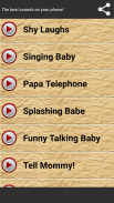 Funny Baby Ringtones screenshot 3