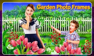 Garden Photo Frame - Garden Photo Editor screenshot 1