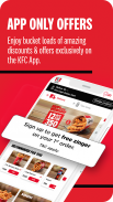 KFC India online ordering app screenshot 2