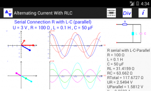 Alternating Current With RLC screenshot 6