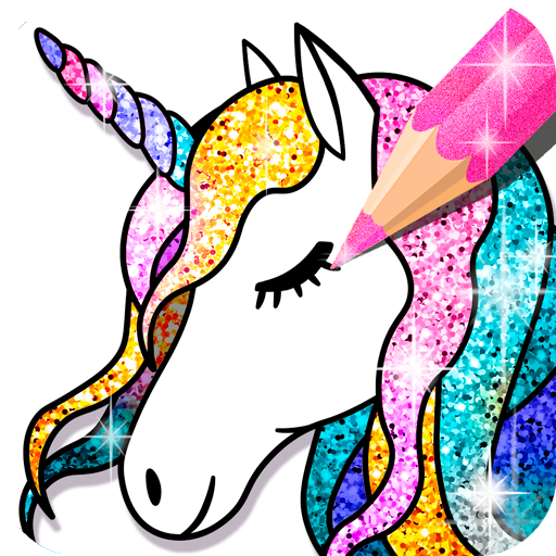 Livro de colorir do unicórnio : Arco-íris brilho de Jogos de Colorir para  crianças, Aplicativo de desenho para meninas e meninos🌈🦄🎨 - Unicorn  coloring book, games & app::Appstore for Android