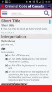 Criminal Code of Canada screenshot 5