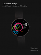 Coubertin Rings: Watch Face screenshot 3