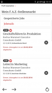 F.A.Z. Stellenmarkt – Ihre App für die Jobsuche screenshot 3