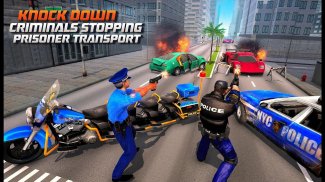 Police Motor Bike 3D Game 2023 screenshot 1