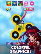 Ninja Kid vs Zombies Special - Fidget Spinner screenshot 4