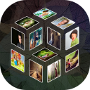 3D Photo Cube Live Wallpaper Icon