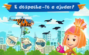 Dos Fixies Helicopter games! Jogos infantis! screenshot 16