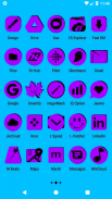 Purple and Black Icon Pack Free screenshot 11